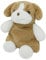 Daniel James Warm Hugs Microwaveable Plush Dog - Heatable Wheat Bag with Lavender Scent - Cute Cuddly Animal Heat Pad for Adults & Children - White Dog