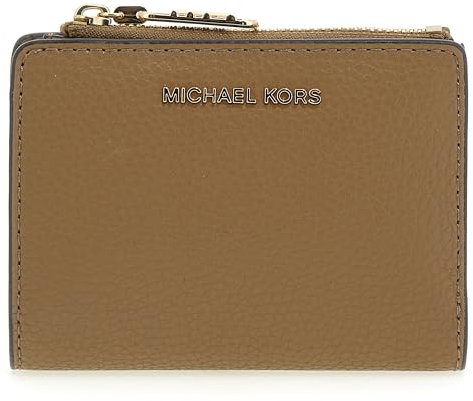Michael Kors Women Md Snap Coin Billfold Hand Bag, Husk