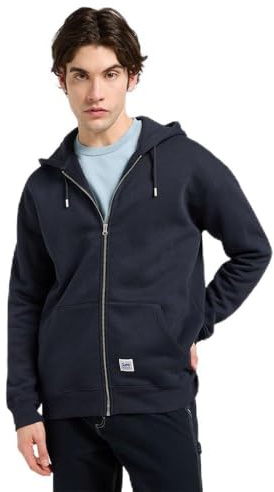 Lee - Sweatshirt Herren - Relaxed Fit - Ww Full Zip Hoodie - Rebel Navy