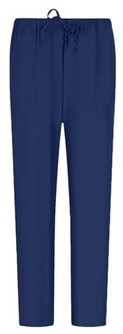 MISEMIYA - PANTALÓN Sanitarios Unisex (Antilejía - No Destiñe - Resistente al Cloro)- BZ-6802 - XXL, Azul Marino