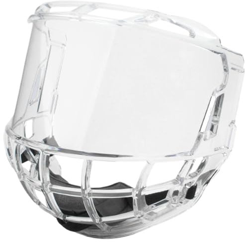 Hockeyhelm, Mini -Hockey -Torwartmaske, Clear Hockey Maske, Hockey Visor, Hockey Vollschildvisor, Torwartmaske