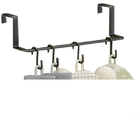 LYDSB Porte-Serviettes de radiateur, antidérapant, Anti-Rayures, pour Porte-Serviettes, Cintre à Linge, Support de Rangement Compact pour radiateur de Chauffage (Noir) comme sur la Photo