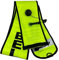 NGBFF Schnorchelset, Tauchoberflächenmarkierungsboje, Unterwassersicherheit, Professionelles Tauchrohr, Oberflächentaucher,zum Tauchen/Bootsreinigung(Green,150CM)