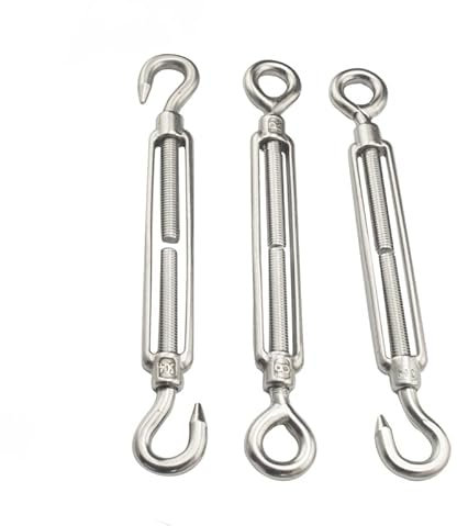 bulloni di espansione Bulloni di espansione in acciaio 304, funi metalliche, ganci for ancoraggio, tenditore a occhiello regolabile, ancoraggi di tensione, bullone, tenda da sole, tenda da sole H