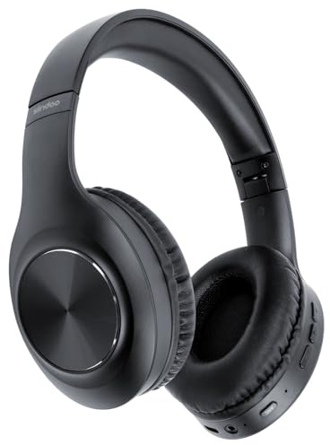 Siindoo JH-ANC923 Active Noise Cancelling, Wireless Headset Foldable Over-Ear Bluetooth Headphone with Mic Hi-Fi Stereo Deep Bass