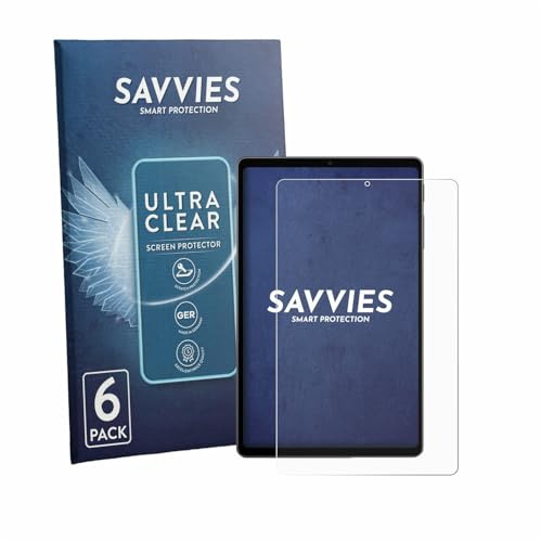 Savvies 6 Stück Schutzfolie für Alldocube iPlay 80 mini Ultra Displayschutz-Folie Ultra-Transparent