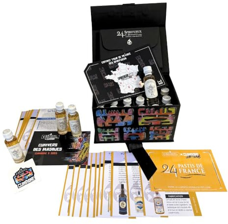 Coffret Tour de France des Pastis Edition Cumbone – 24 x 20 ml