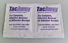 Tac Away Wipes Adhesive Remover (2 Pack Sample) – Safe & Effective for Medical Adhesives, Tapes, and Dressings Removal, Fragrance-Free