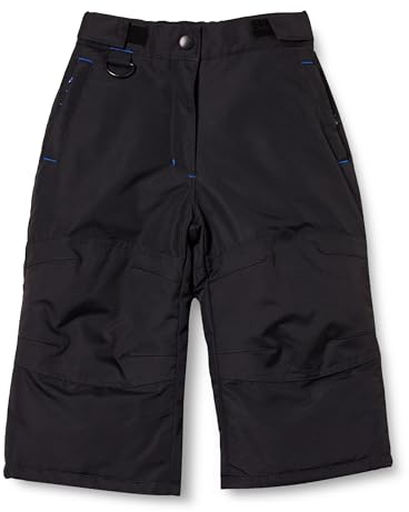 Amazon Essentials Jungen Wasserbeständige Ski- und Schneehose, Schwarz, 10 Jahre