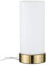 Paulmann 77055 Tischleuchte Pinja mit Touchschalter 1-flammig Messing/Opal