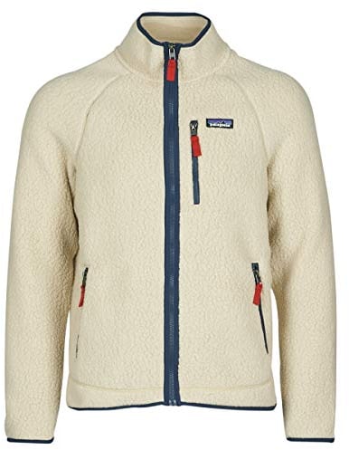 Patagonia M's Retro Pile Jkt, Maglia Lunga Uomo, El cap Khaki, M