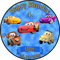 Tortenaufleger Fototorte Tortenbild Kindergeburtstag Disney Pixar Cars C01 (Zuckerpapier) Rund 20 cm Ø ohne Foto