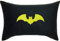 EXPRESS-STICKEREI Superhero Dekokissen Bettwäsche Fledermaus Bat Wohnzimmer Deko Superhelden Comic Sporttasche für Teenager Zierkissen Sofakissen mit Füllung | 40x60cm | schwarz