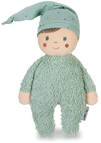 Sterntaler Spielpuppe Maxi, Integrierte Rassel, Für Babys ab der Geburt, 22 x 13 cm, Hellgrün