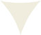 vidaXL Toldo de Vela Parasol Lona Protector Solar Sombra Patio Jardín Terraza Balcón Parque Exterior Triangular Tela Oxford Crema 4,5x4,5x4,5 m
