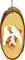 SIKORA BS-OH Baumschmuck Olivenholz Anhänger aus Bethlehem - 28 Modelle wählbar, Olivenholz:No.15 Baumscheibe mit Krippenmotiv H ca 9.5cm