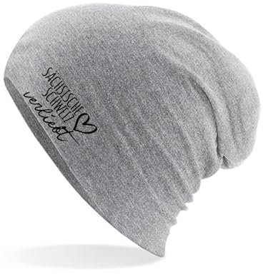 Huuraa Mütze Sächsische Schweiz verliebt Geschenk Heather Grey Sächsische Schweiz Accessoire