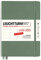 LEUCHTTURM1917 365823 Wochenkalender Medium (A5) 2023, 18 Monate, Olive, Deutsch