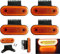 Formplas X LED Markierungsleuchten 12V 24V Positionsleuchten Anhänger LKW PKW Gelb E9