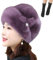 Pnedeodm Womens Winter Furry Hats, Winter Furry Hats for Women, Faux Fur Hats for Women Winter Russian, Faux Fur Headband (B5)