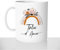 Mug-Cadeau Tatie d'Amour - Tasse Café Idée Cadeau Original Coeur Tante Tata Famille Arc en Ciel Femme - Noël Anniversaire