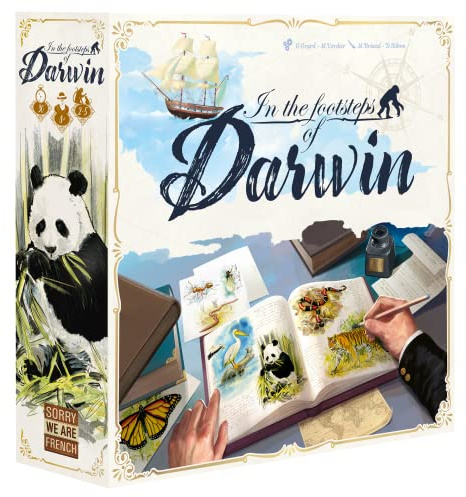 In the Footsteps of Darwin - Tile Laying Euro Style Board Game