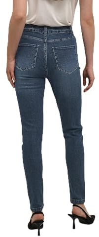 KAFFE Damen Jeans KAsimone Damen Skinny Fit Jeans High Waist Jeanshose Hoher Taille Hohe Taille Skinny Leg