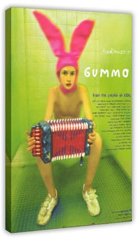 DESHVA Gummo – Filmposter auf Leinwand, Poster, Wandkunst, Dekor, Bild, Gemälde für Wohnzimmer, Schlafzimmer, Dekoration, Rahmenstil, 60 x 90 cm