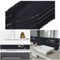 Warmiehomy Marble Tile Stickers 60x30cm 30Pcs Thicken Self Adhesive Wall Tiles Waterproof,Peel and Stick on Vinyl Marble Tiles for Living Room Bedroom Bathroom Kitchen Splashback,Black and White Root