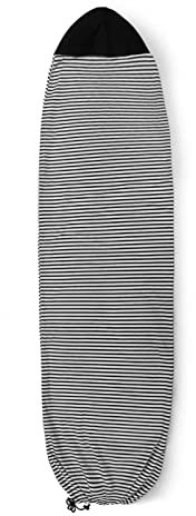 jebyltd Schnell trocknende Stretch-Surfbrett-Tasche mit Kordelzug-Verschluss, Surfbrett-Socken-Abdeckung, Schutz, Surf-Zubehör, Schutztasche, Surfbrett-Sockentasche