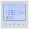 Wengart Termostato programmabile WG03-2, design touchscreen, display LCD AC230 V, 3 A, adatto per sistemi di riscaldamento ad acqua e a pavimento, migliora il comfort domestico