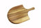 GARUET Pala de pizza de madera de acacia, 56 x 36 cm, tabla grande de madera con asa para un uso fácil, accesorios para horno de cocina
