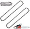 Tkxjry 2Pcs Catena per Motosega 3/8, 52 maglie 14 Pollici, Catena di Ricambio per Motosega, Catene per Motosega Universali, compatibile con molti marchi di motoseghe