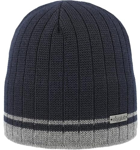 Eisglut Herren Manfredg Wool XL Strickmütze, Marine, XL EU