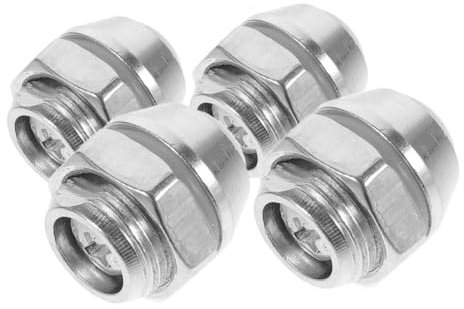 DECHOUS 4pcs Cooker Safety Valve Pressure Cooker Pressure Relief Valve Stainless Steel Parts