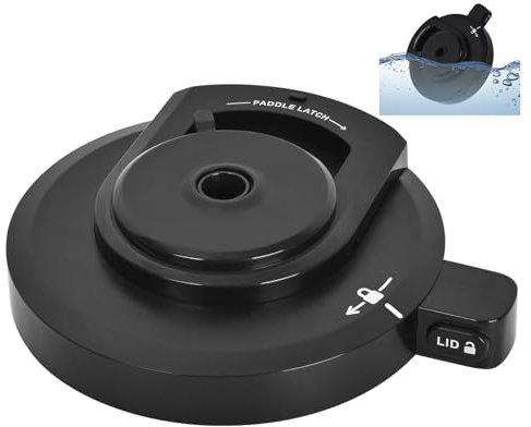 for Ninja Ice Cream Maker Outer Bowl Lid Compatible NC299AMZ/NC301/NC300/NC201/NC101 Series (No Paddle), Ice Cream Maker Accessories