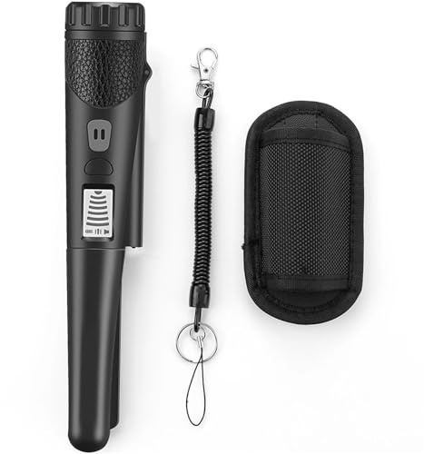 Détecteur de métaux Portable GP-Pointer Pinpointer Recherche étanche d'or Positionnement Professionnel Chasseur trésors pour la détection de l'or(Zwart)