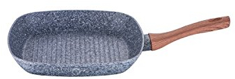 BerlingerHaus Granit Grill Bratpfanne Induktion Grillpfanne 28cm Neu BH-1208