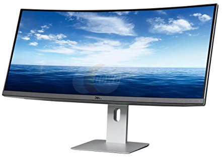 Dell U3415W LCD Monitor 34 UWQHD Curvo UltraWide 3440 x 1440 Pixel IPS LED 21:9 (Ricondizionato)