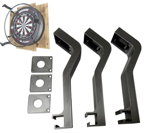 Autodarts Kamerahalter Kameraarm kompatibel zu Target Corona Vision oder Winmau Plausma, Für 32x32mm Kameras wie OV9732 oder OV2710 für Auto Dart Steeldart