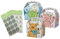 MustBeBonkers Teddy Bears Picnic Birthday Party Food Boxes - Childrens Birthday Party Picnic Loot Bag Plate Box Sticker Seals (1 Box)