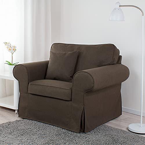 Dagra Bezug für Sessel Ektorp (Brown A04)