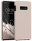 kwmobile Hülle kompatibel mit Samsung Galaxy S10e Hülle - Silikon Handy Case - Handyhülle weiche Oberfläche - kabelloses Laden - Coconut Swirl