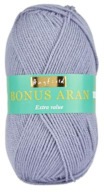 Sirdar Hayfield Bonus Aran Yarn, Lake Blue (566), 100g