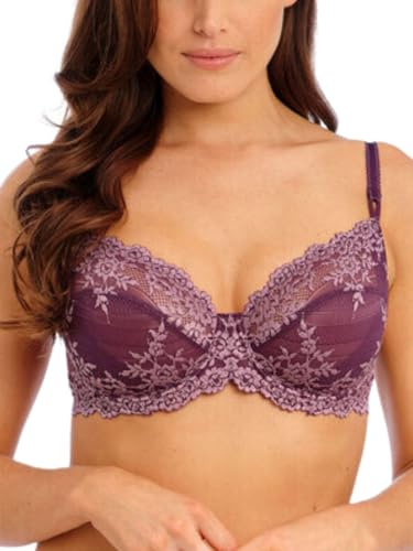 Wacoal Embrace Lace Underwire Bra Italian Plum/Valerian Purple 38DD