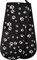 Double Oven Glove White Paw Print Decor Heat Resistant Double Ovens Mitt Modern Cooking Gloves Potholders
