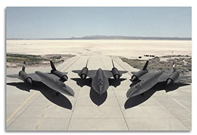 Militärischer Kämpfer-Poster Sr-71 Amsel-Poster, dekoratives Gemälde, Leinwand, Wandposter und Kunstbild, modernes Familien-Schlafzimmer, Dekor-Poster, 40 x 60 cm