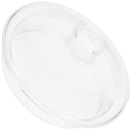 HEMOTON Deckel Der Teekanne Teekannenkappen Aus Glas Teekessel Abdeckungen Deckel Einer Teekanne Glas Glasdeckel Für Teekessel Teekanne Ersatzteil Ersatz Deckel Ersatzabdeckung Glaskanne