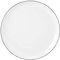 Seltmann Weiden 2 x Frühstücksteller rund 20 cm Lido Black Line 10826