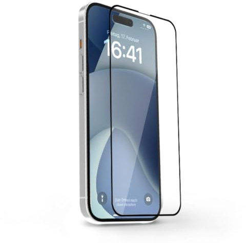 Woodcessories - Japanisches 3D Schutzglas kompatibel mit iPhone 15 Displayschutz